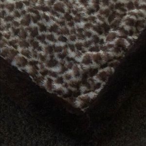 Leopard baby blanket - super soft - BNWOT